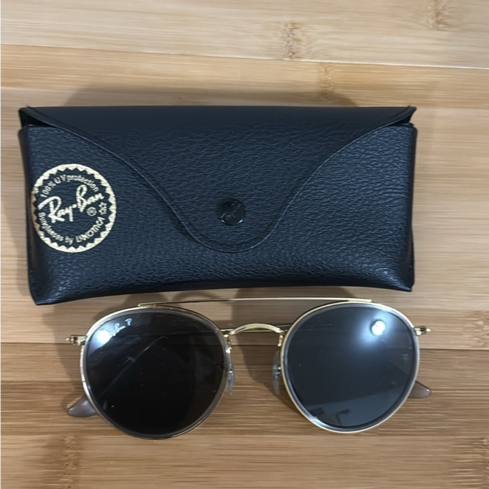 Ray-Ban Classic Gold Frame Sunglasses